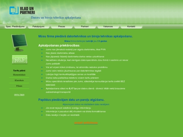 Vlad un Partneri, SIA